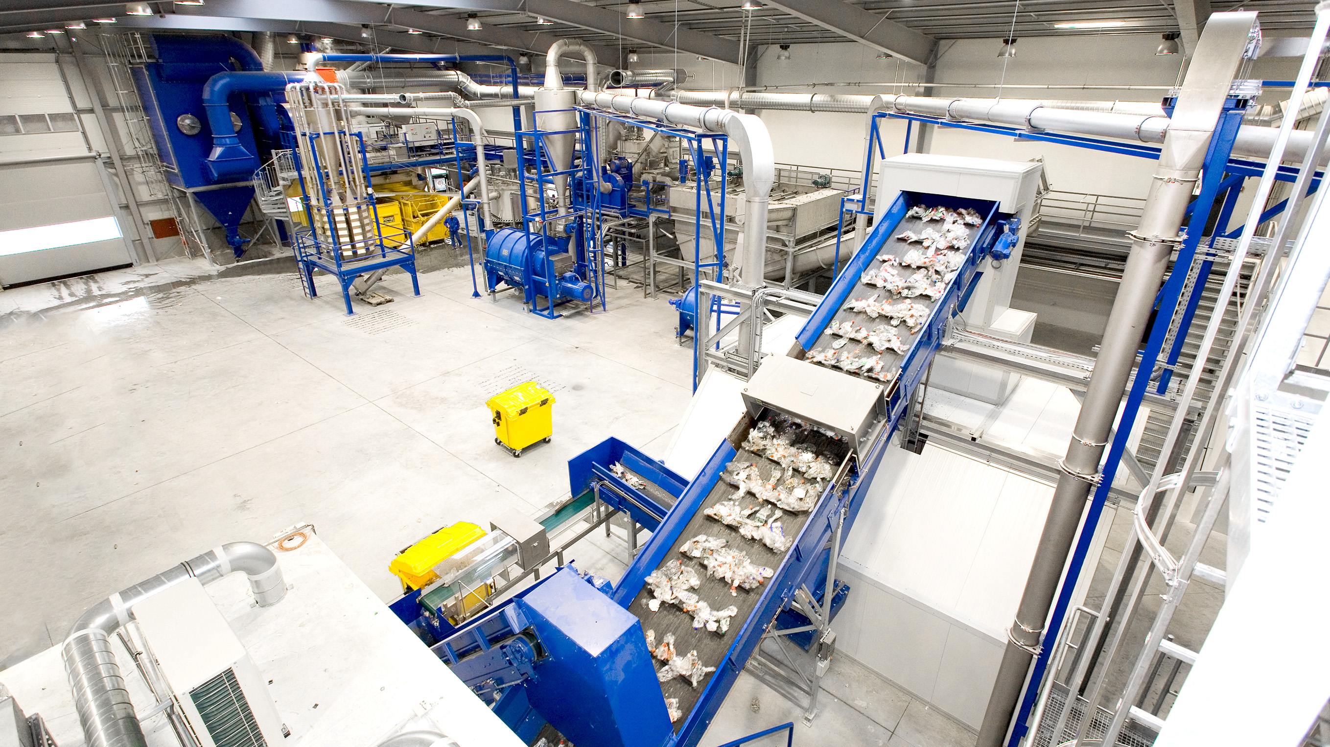 PET Bottle Recycling and Washing Plant